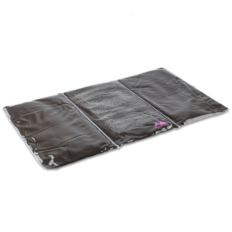 FOMI Premium Large Clay Ice Pack for Back or Shoulder Pain Relief (21â€ x 12â€) by FOMI Care | Reusable, Cold Therapy Full Back Oversized Wrap and Compress | Freezable | Dual Use - Weighted Lap Pad - Image 1